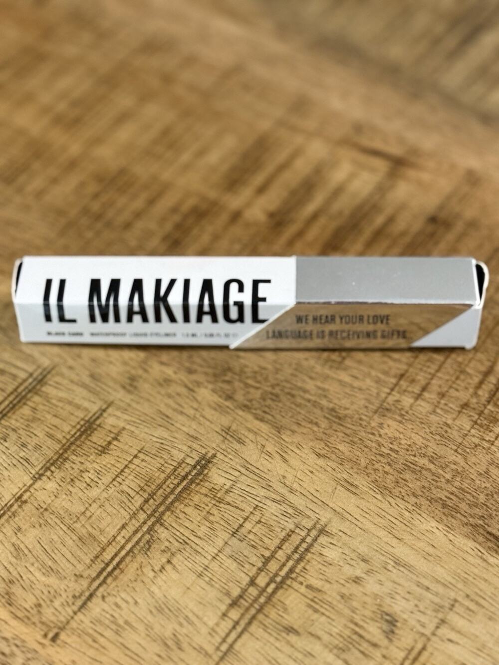IL MAKIAGE Black Card Waterproof Matte Liquid Eyeliner, Black, 1.5mL